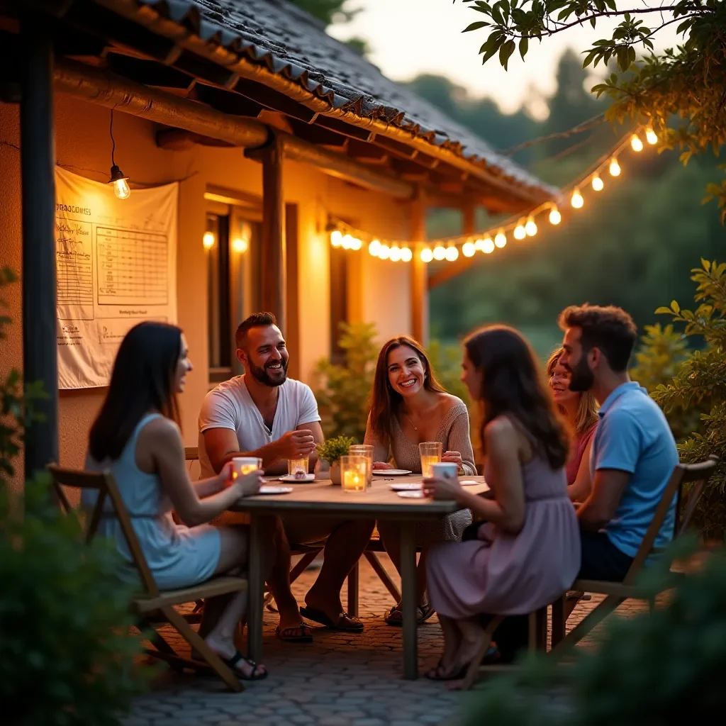 Supporting visual content